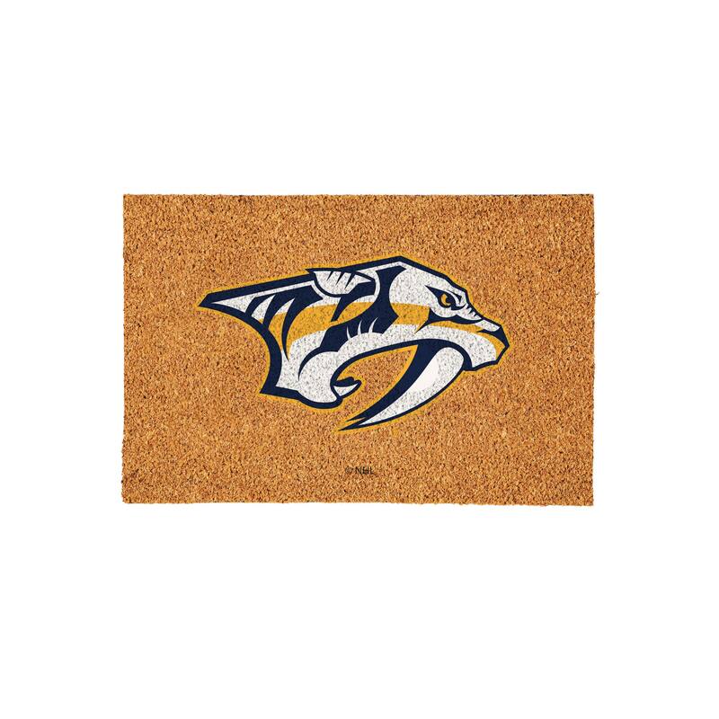 Nashville Predators Full Color Indoor/Outdoor Coir Mat