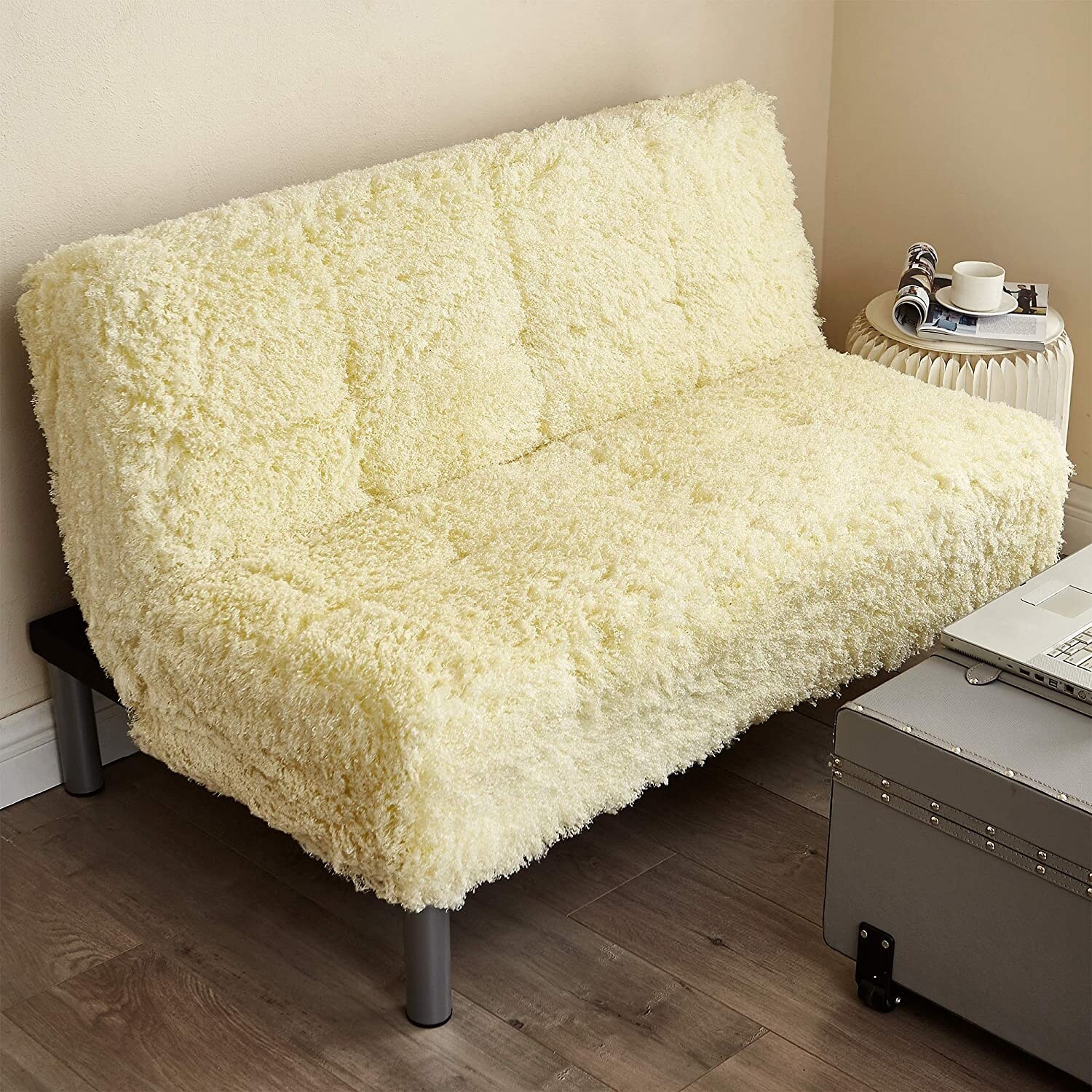 Dormco Coma Inducer Mini Futon Chunky Bunny Moss Green Futon Sets Lietuvis Home Kitchen