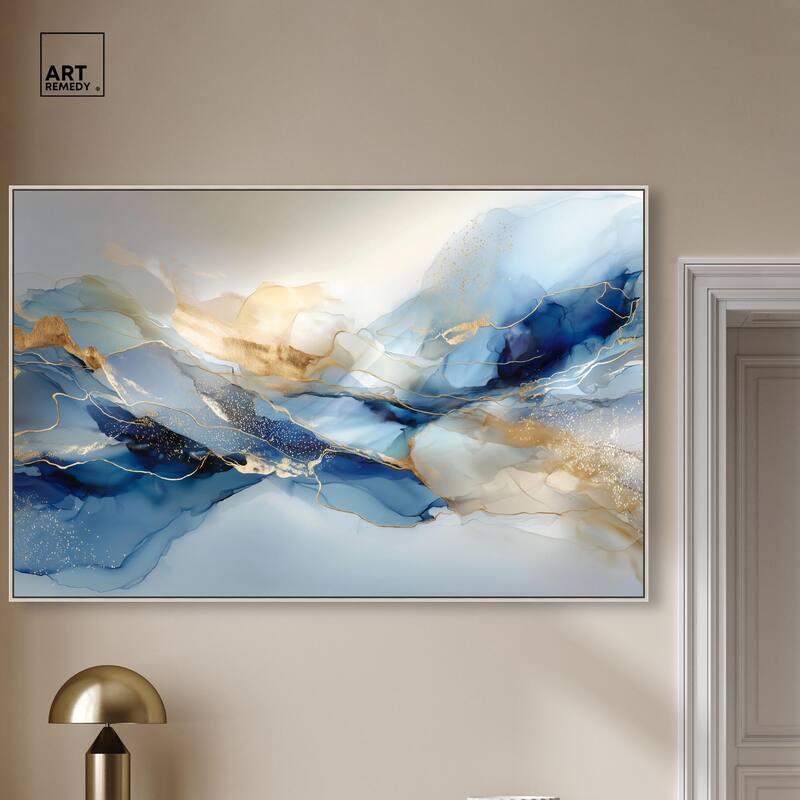 Postmodern Flow I Canvas by Art Remedy