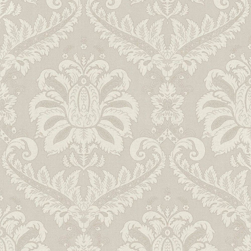 Galerie Wallcoverings Ornamenta Collection Traditional Damask Matte Finish Vinyl on Non-woven Wallpaper Roll