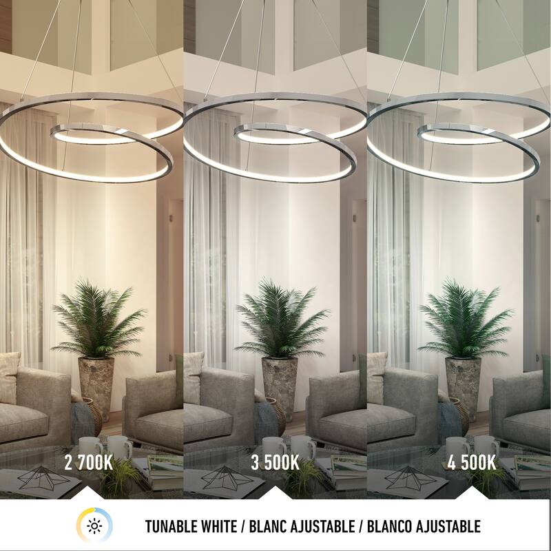 Artika Salto LED Pendant, Chrome