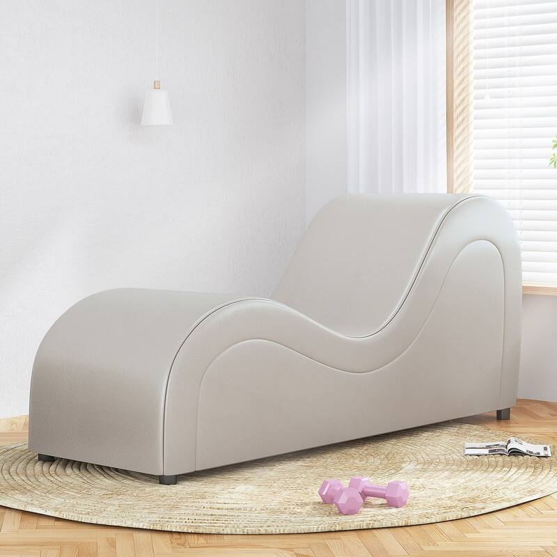 Mixoy Modern PU Leather Yoga Chair Indoor