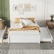 preview thumbnail 21 of 49, Full Kids Platform Bed with Twin Trundle and 2 Drawers