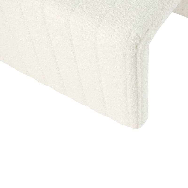 HomePop Modern Channel Ottoman