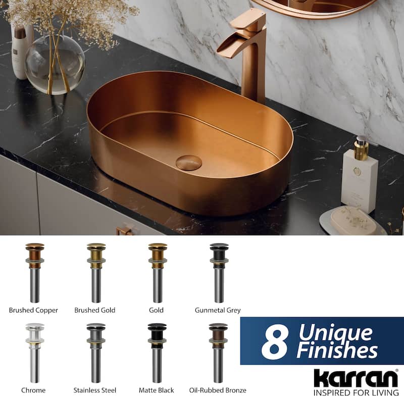Karran PU25 Pop-Up Vanity Bowl Drain