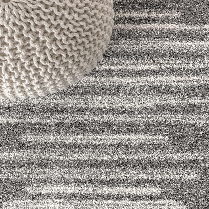 JONATHAN Y Aisha Berber Stripe Geometric Area Rug
