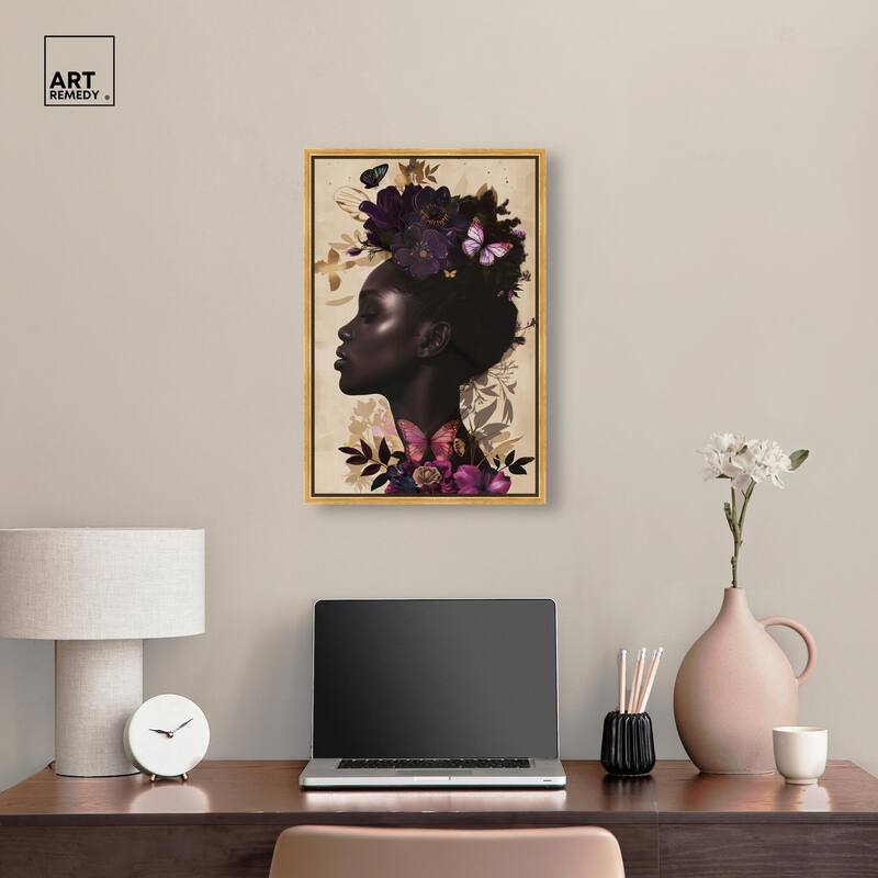 Butterfly Passion Canvas by Art Remedy