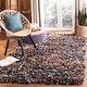 preview thumbnail 12 of 175, SAFAVIEH Handmade Rio Shag Chihoko 3.5-inch Extra Thick Decorative Rug 4' x 6' - Grey/Multi - Rectangle