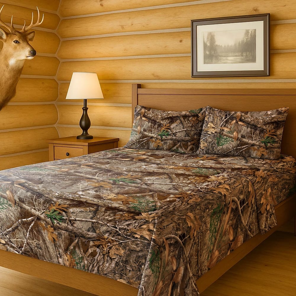 Realtree Bed Sheet Set
