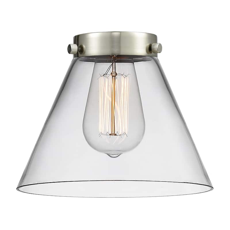 Innovations Lighting Edison Large Cone - 1 Light 7" Semi-Flush Mount