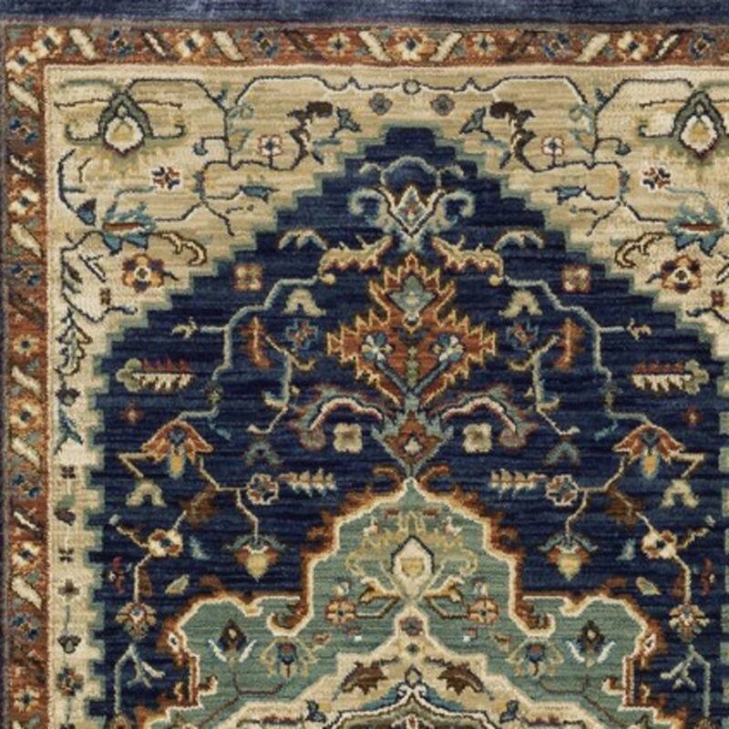 HomeRootsOriental Traditional Rectangle Area Rug