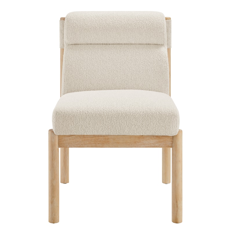 NPD Furniture Micah Boucle Dining Side Chair