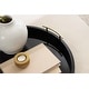 preview thumbnail 34 of 89, Kate and Laurel Lipton Round Decorative Tray with Metal Handles