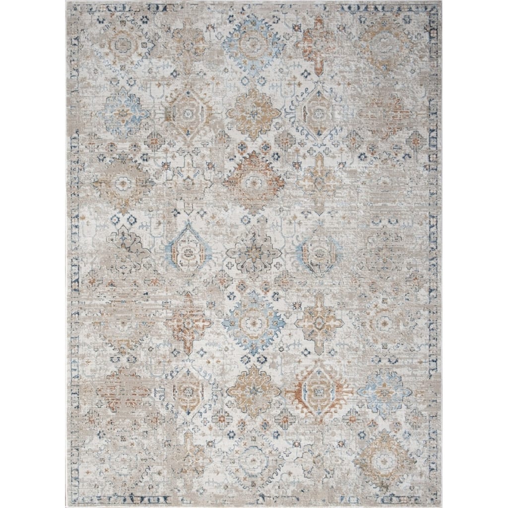 Noble GC_GEN7006 Ivory Area Rug