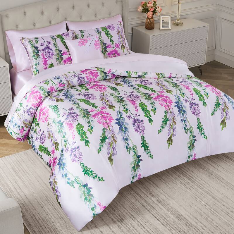 BCBG Satin Nolita Comforter Set 8-Piece Bed in a Bag