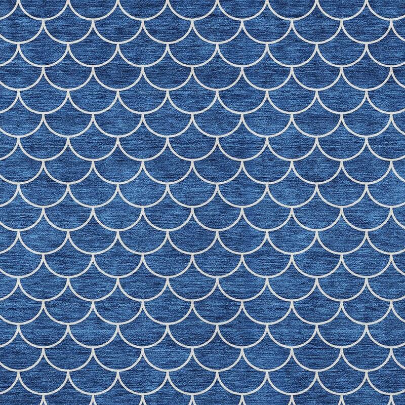 HomeRoots Geometric Transitional Rectangle Outdoor Rug