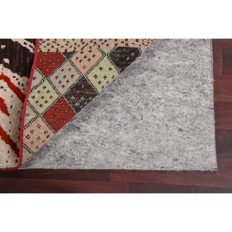 Vegetable Dye Abstract Oriental Dining Room Area Rug Wool Hand-knotted - 6'7" x 9'7"