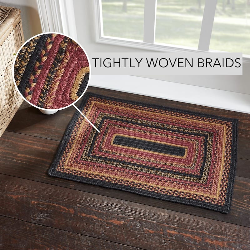 Heritage Farms Jute Rug Rect w/ Pad 20x30 - 3'6"