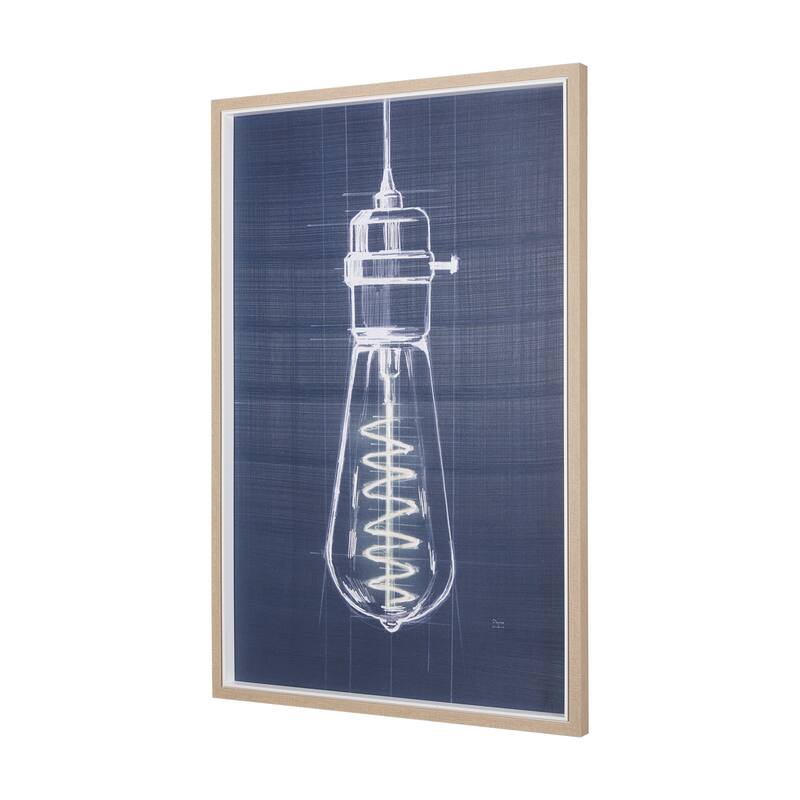 Bright Idea I Framed Art Print