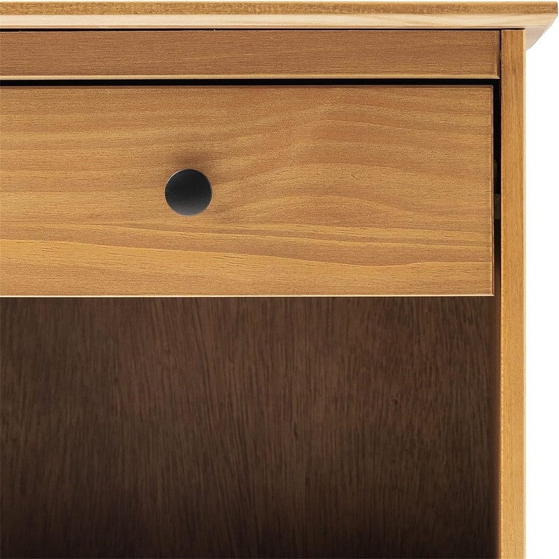 raditional Wood 1 Drawer Nightstand Side Table Bedroom Storage Drawer