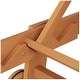 preview thumbnail 74 of 113, Shoreside Modern Poly Eco-Friendly All Weather Reclining Chaise Lounge With Wheels and Side Table (2-Piece Set)