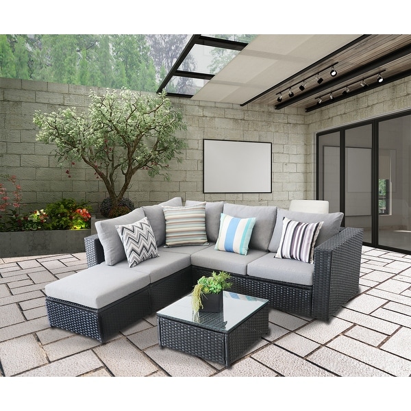 outdoor rattan corner sofa sale