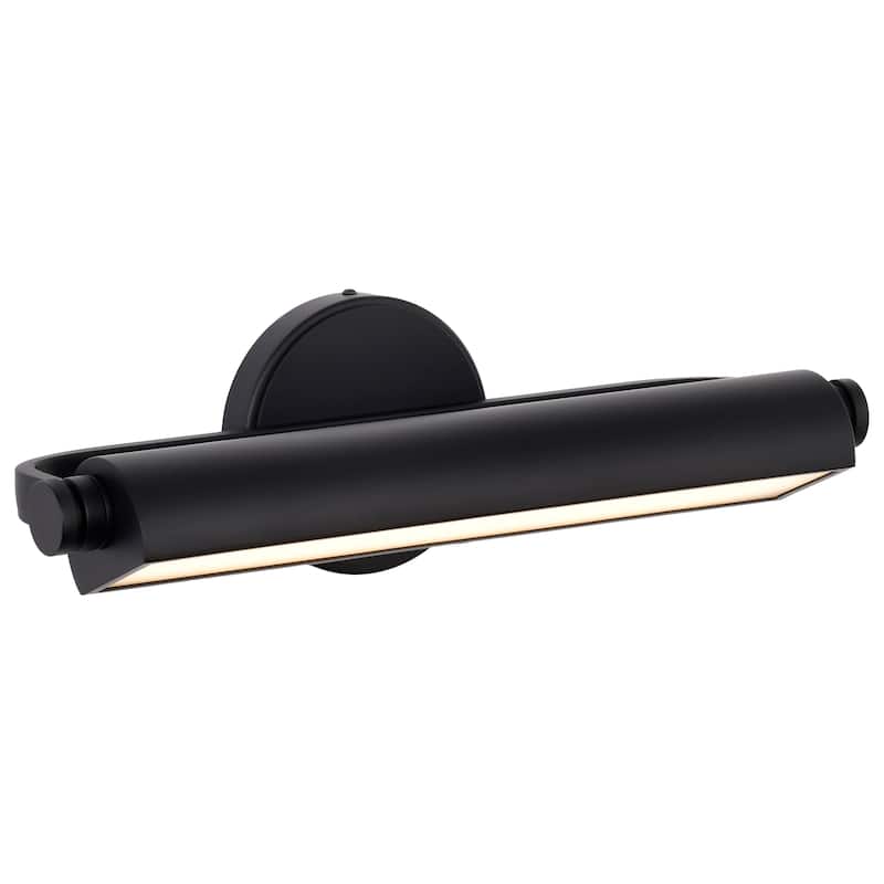 Auden 18 Inch LED Vanity 3 CCT Selectable Black Finish Acrylic Lens