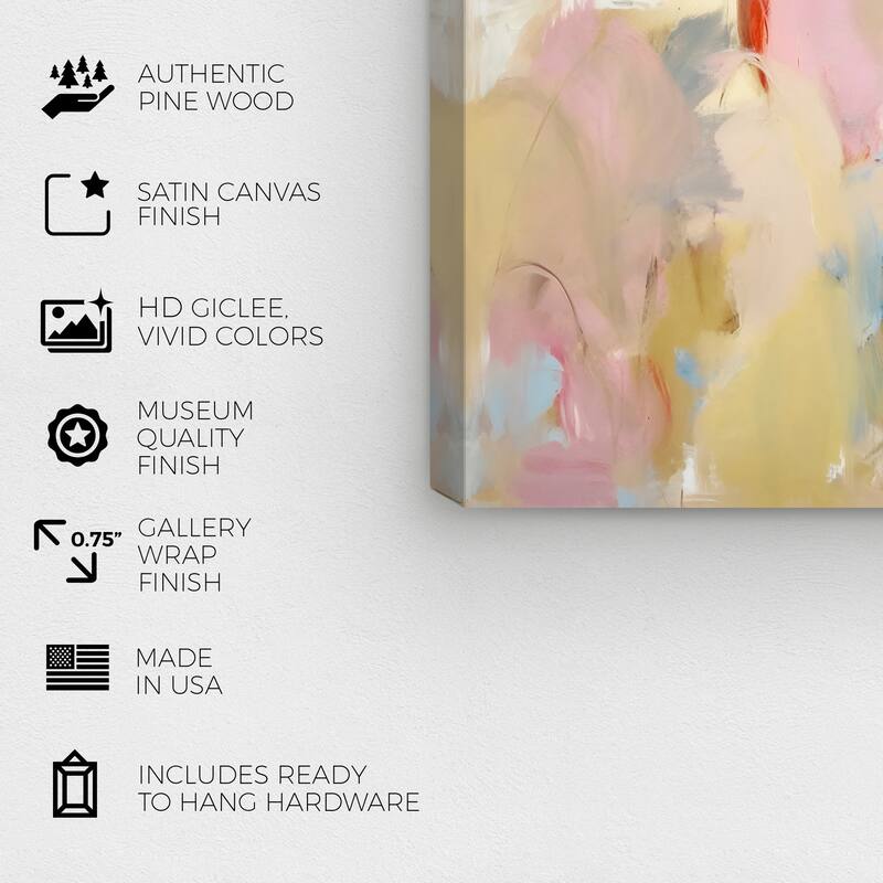 Wynwood Studio Abstract Tasty Brown and Tan Modern & Contemporary Wall Art Canvas Print