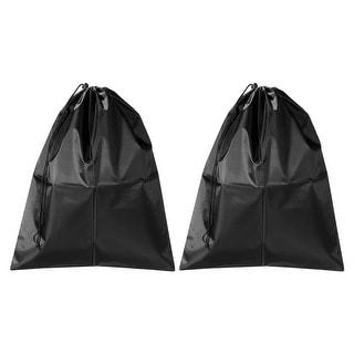 Clothes Storage Drawstring Bag, 2 Pack Clothing Bedding Organizer Bags ...