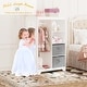 preview thumbnail 4 of 5, COSTARS Kids Dress up Storage with Mirror and Storage Bin,Play Armoire Dresser with Mirror, Pretend Storage Closet