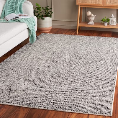 SAFAVIEH Handmade Ebony Gulderen Modern Wool Rug