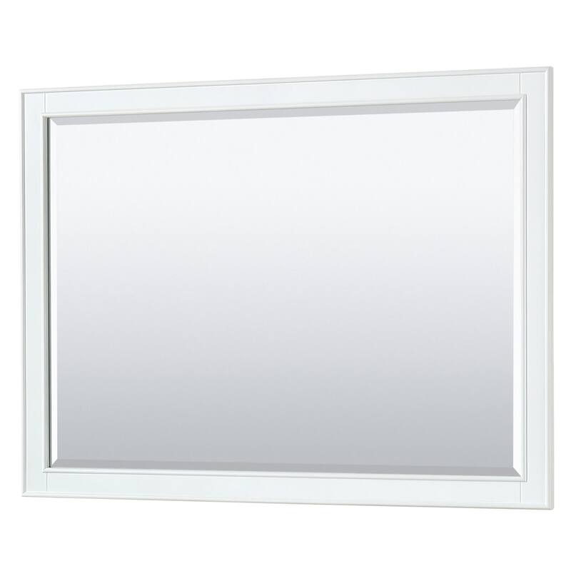 Wyndham Collection Deborah 48" Free Standing Single Vanity Set with