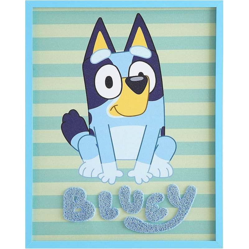Bluey Tufted Wall Art Decor