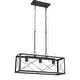 preview thumbnail 25 of 48, Acroma 3 - Light Linear Modern Farmhouse Rectangle Chandelier - N/A