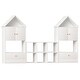 preview thumbnail 31 of 56, MVersatile Kids Bookshelf House Shape Toy Organizer for Bedroom Playroom