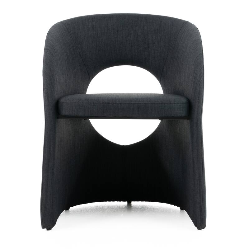 Modrest Brea Modern Charcoal Fabric Dining Chair