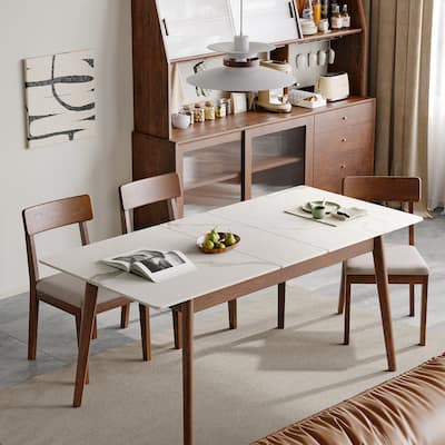 Walnut solid table