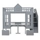 preview thumbnail 15 of 26, Full-Over-Full Bunk Bed with Changeable Table , Bunk Bed Turn into Upper Bed and Down Desk
