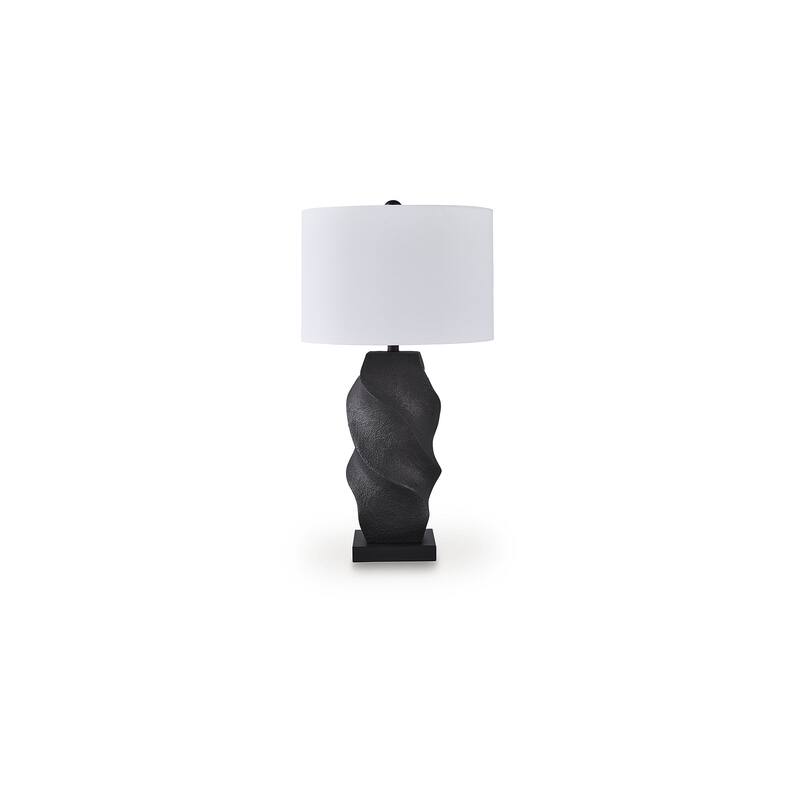 Signature Design by Ashley Amillion Black Table Lamp - 17" W x 17" D x 30" H