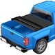 preview thumbnail 2 of 5, Hard Folding Truck Bed Tonneau Cover Compatiable with Gmc Sierra 1500 Classic&Silverado(2014-2018) 5.8 Ft Short Box w/o Rambox