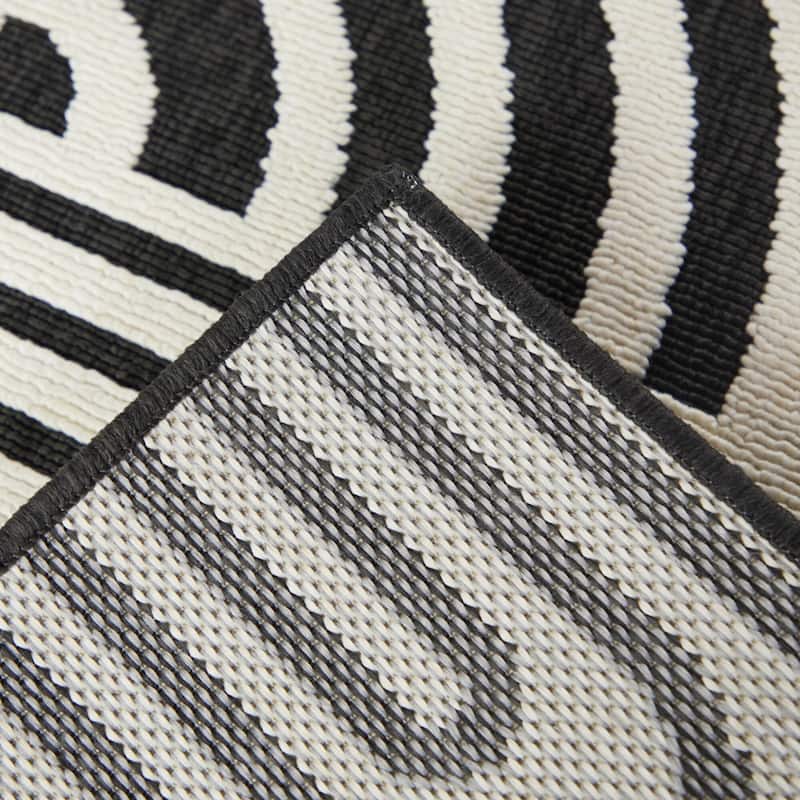Flamel Modern Abstract Indoor/Outdoor Area Rug