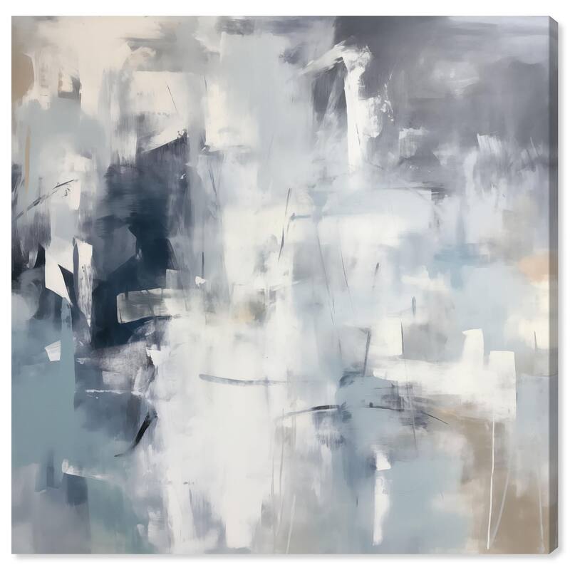 Enigma of Blue Canvas by Art Remedy, Gallery Wrapped - 24" x 24"