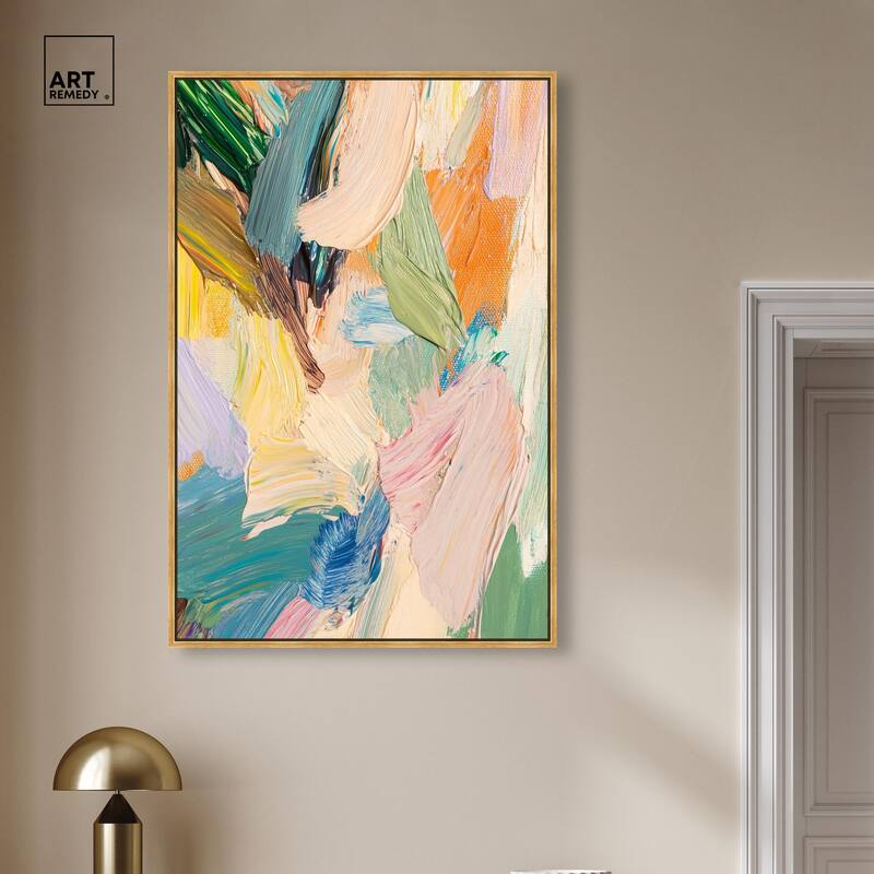Chromatic Surge I Canvas by Art Remedy