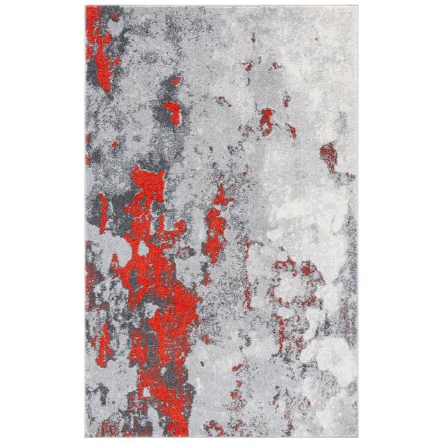 SAFAVIEH Adirondack Cordelia Abstract Glam Rug
