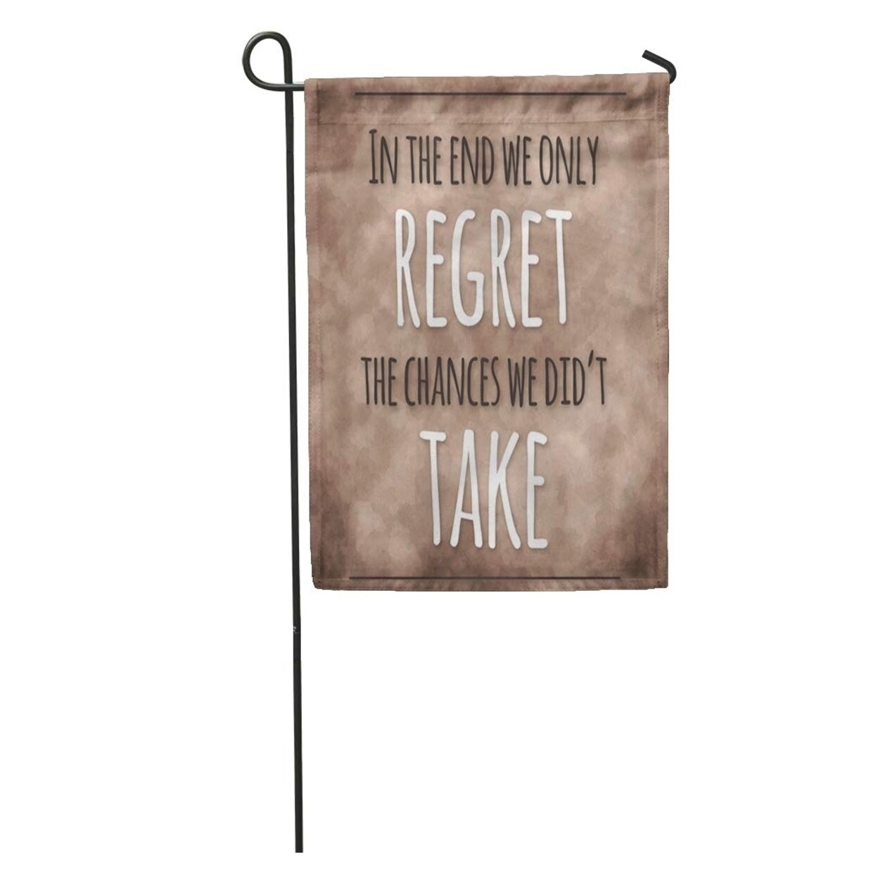 Inspire Inspirational Quotation On Vintage Quote Meme Motivation Garden Flag Decorative Flag House Banner 12x18 Inch Overstock 31347460
