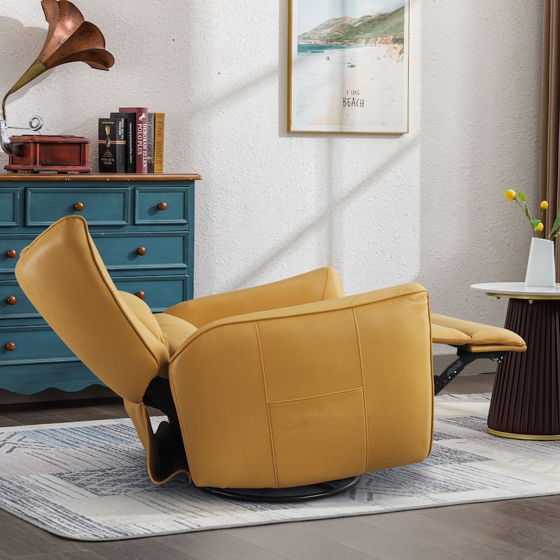 Wingback Faux Leather Electric Power Recliner for Living Room