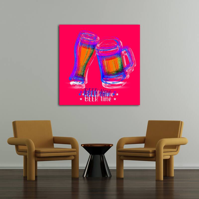 Fine Art Studio "Beer Time 303" by R Bolokofsky Gallery Wrap Canvas