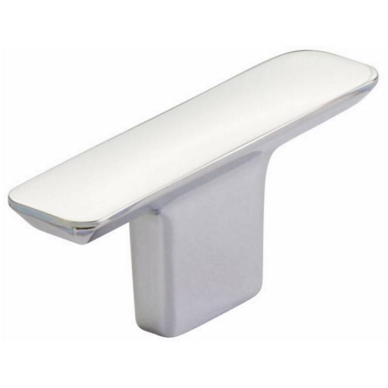 Schaub and Company 211035 Suave 2" Wide "T" Bar Smooth Curve Luxury - Polished Chrome