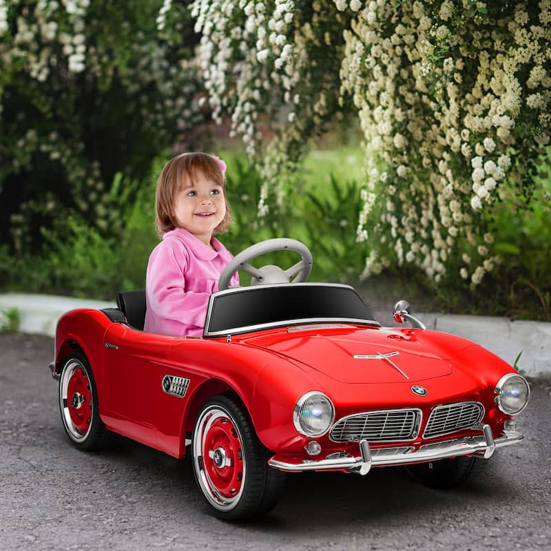 Kids Electric Car Ride-On Car with Remote Control, Battery Powered Electric Car Off-Road Toy Car for Toddlers