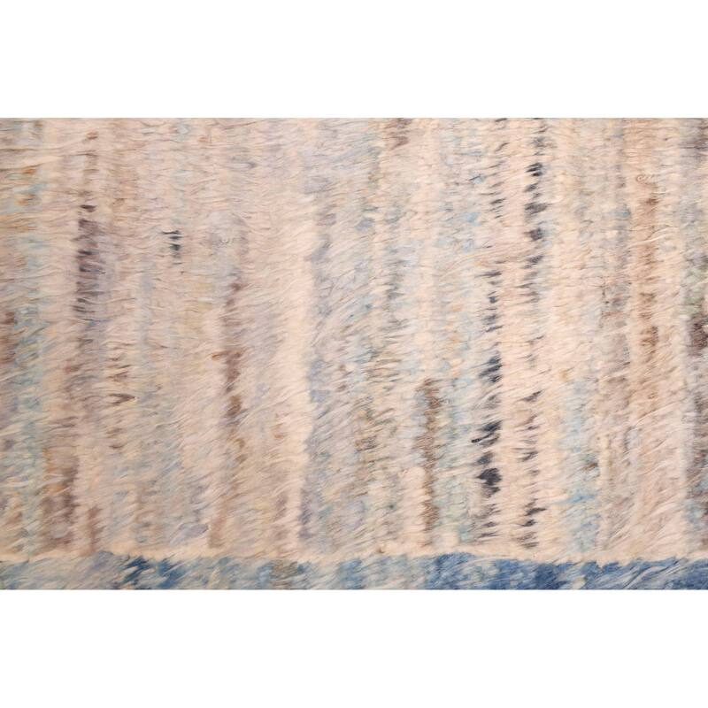 ECARPETGALLERY Hand-knotted Pak Finest Marrakesh Grey Wool Rug - 9'3 x 11'7